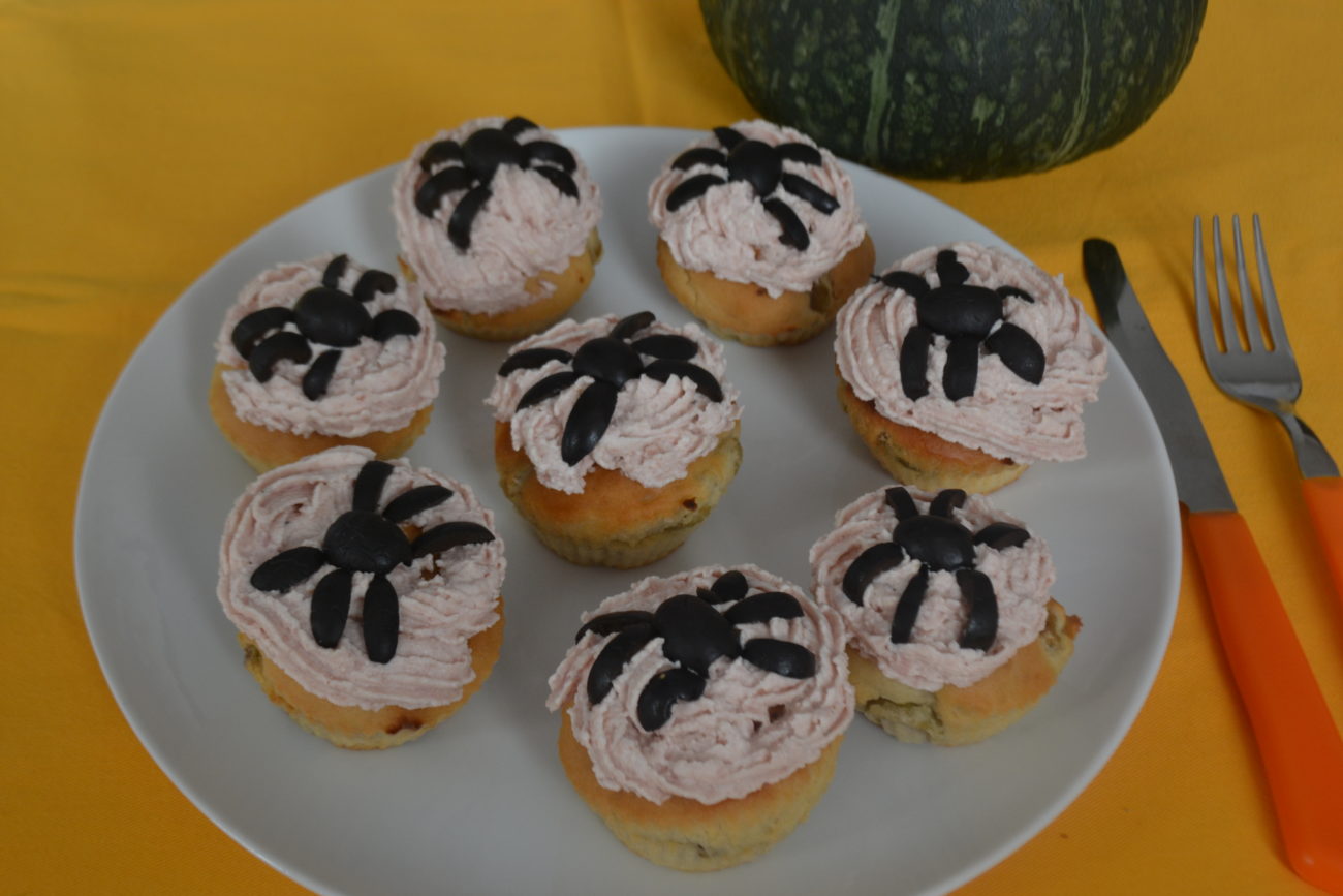 Muffin salati di Halloween